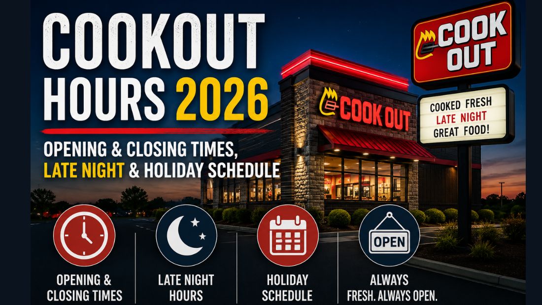 Cookout Hours 2026 – Opening & Closing Times, Late Night & Holiday Schedule