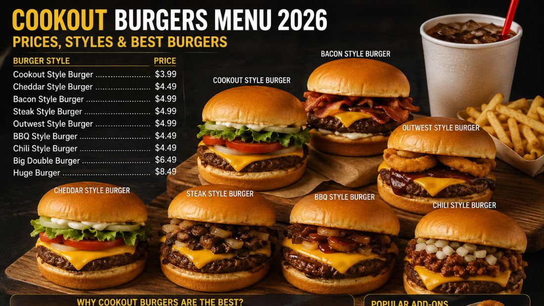 Cookout Burgers Menu 2026 Prices, Styles & Best Burgers